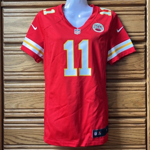 Nike Tops - Kansas City Chiefs NFL Nike Football Jersey #11 Alex Smith Quarterback 2013−2017